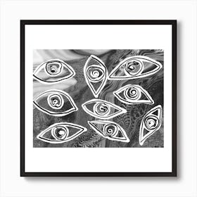 Eye Of The Tiger Art Print