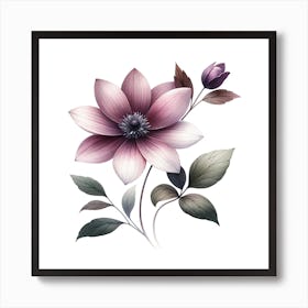 Anemone Flower 1 Art Print