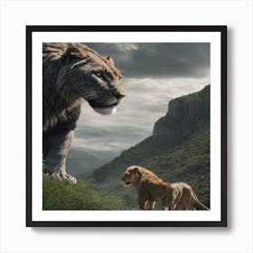 Lion King Art Print