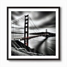 Golden Gate Bridge Art Print