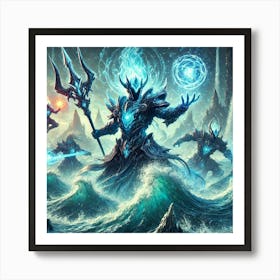 Tidal Guards 1 Art Print