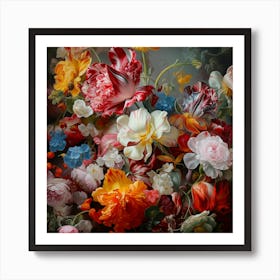 Easter Flowers Art Print