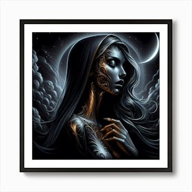 Ethereal Woman 2 Art Print