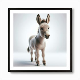 Donkey Stock Videos & Royalty-Free Footage 1 Art Print