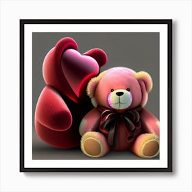 Teddy Bears Art Print