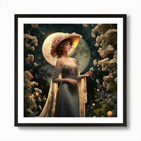 Full Moon 1 Art Print