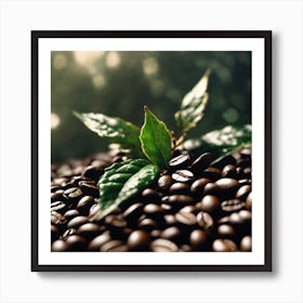 Coffee Beans 72 Art Print