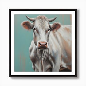 Cow painting Art Print