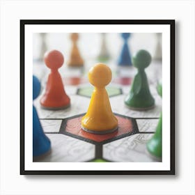 Game Of Chess Art Print