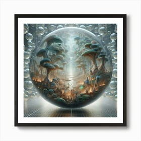 Sphere Of Life 2 Art Print
