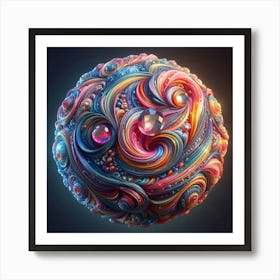 Fractal Art Art Print