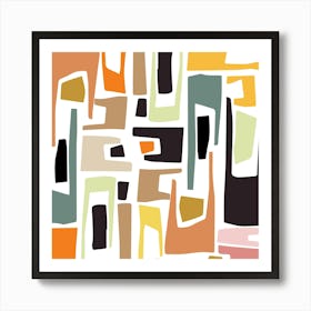 Abstract Pattern 1 Art Print