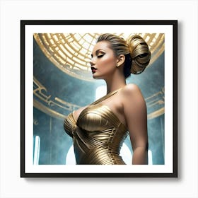 Golden Goddess Affiche