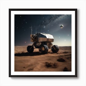 Rover On Mars Art Print