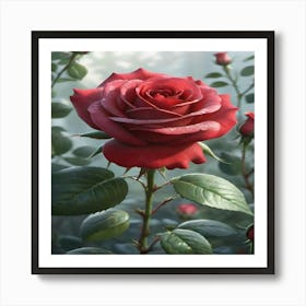 Red Roses 1 Art Print