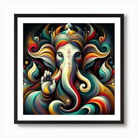 "Divine Essence" - This mesmerizing artwork captures the spiritual grandeur of Eastern mysticism, showcasing a deity in a swirl of vibrant colors. Perfect for seekers of wisdom and lovers of rich, cultural art, "Divine Essence" is a transcendent piece that promises to be the focal point of any room. Its intricate details and flowing lines evoke a sense of peace and enlightenment. Ideal for collectors and enthusiasts looking to infuse their space with a touch of the divine and the ethereal. Own this masterpiece today and bring home the serenity and majesty of this exquisite representation of spiritual beauty. Art Print