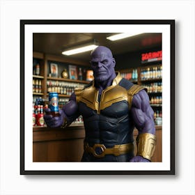 Thanos Art Print