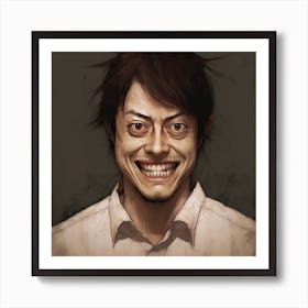 demon smile Art Print