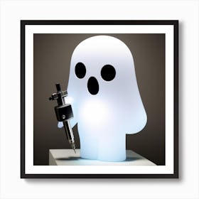 Ghost Lamp 2 Art Print