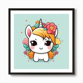 Cute Unicorn 364 Poster