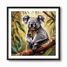 Baby Koala Art Print