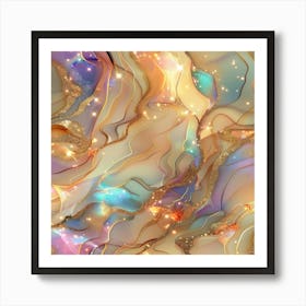 Luxe Marble (6) Art Print