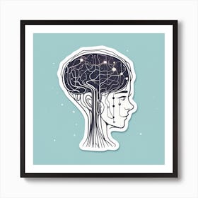 Brain Tree 1 Art Print