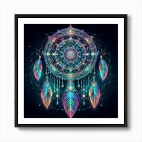 Dream Catcher Art Print