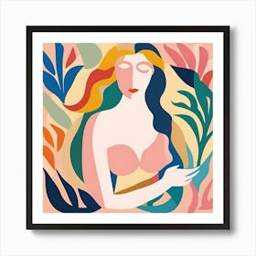 Greek Goddess Aphrodite Art Print