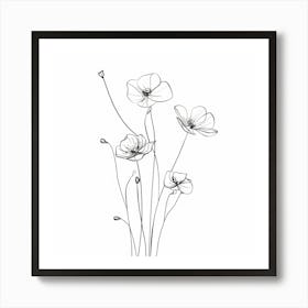 Poppies 50 Art Print