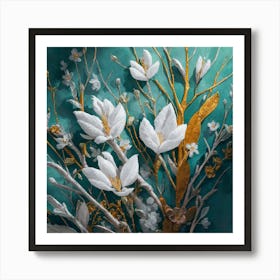 Magnolia Art Print