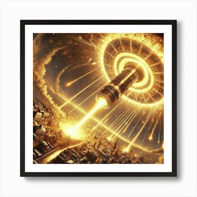 Thermosphere Solar Lance Use Case Art Print