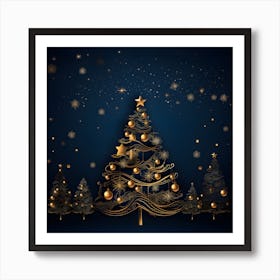 Christmas Tree Stock Videos & Royalty-Free Footage Art Print