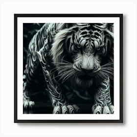 White Tiger 58 Art Print