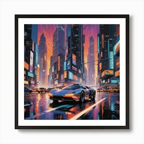 Car Art 477 Art Print