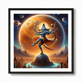 Lord Shiva 12 Art Print