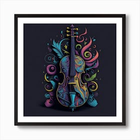 Violin Art Art Print