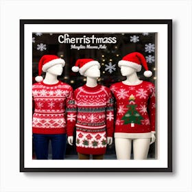 Christmas Sweaters 1 ( Fromhifitowifi ) Art Print