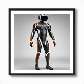 Futuristic Man 67 Art Print