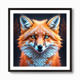 Red Fox Art Print