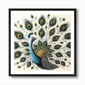 Peacock 5 Art Print