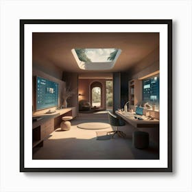 Home Office 7 Art Print