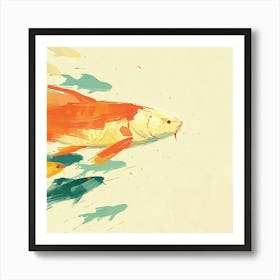 Koi Fish 2 Art Print