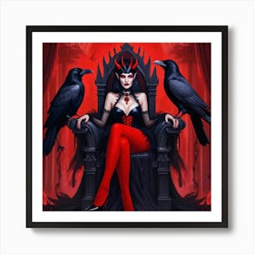 Devil Queen Art Print