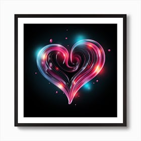 Love Neon (8) Art Print