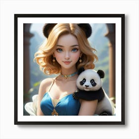 Panda Art Print