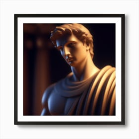 Statue Stock Videos & Royalty-Free Footage 1 Art Print