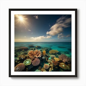 Coral Reef Art Print