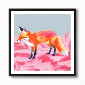 Red Fox 01 1 Art Print