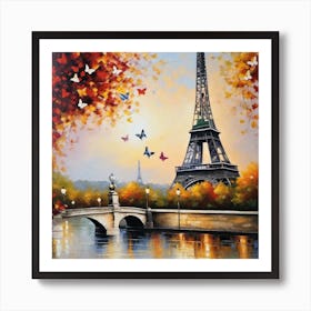 Paris Eiffel Tower 89 Art Print